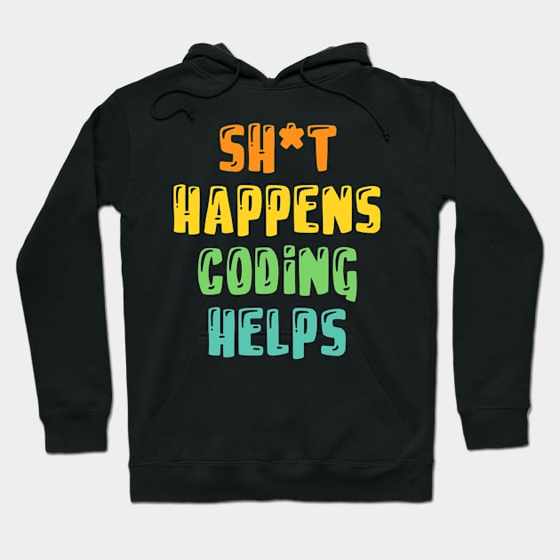 Funny And Cool Coding Coder Bday Xmas Gift Saying Quote For A Mom Dad Or Self Hoodie by monkeyflip